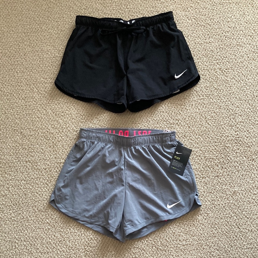 NEW Nike Two-in-One Shorts Bundle Athletic Running Bottoms Spandex Small NWT
